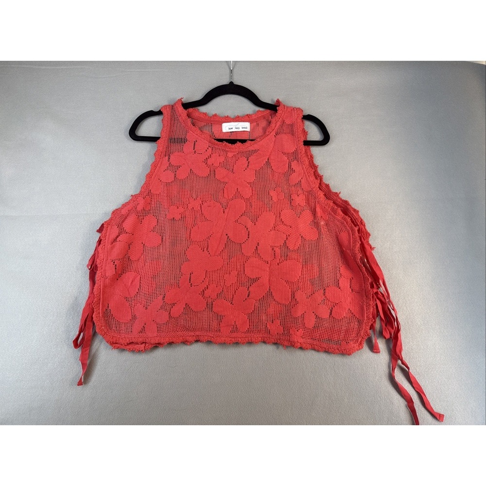 How Very Loved Top womens size large blouse beautiful color